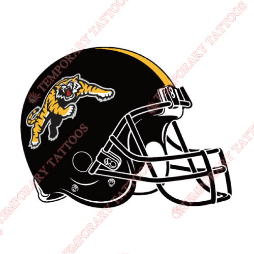 Hamilton Tiger-Cats Customize Temporary Tattoos Stickers NO.7605